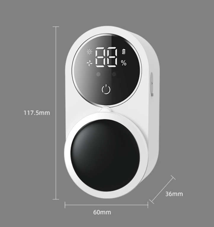Precision Germ Guard Toothbrush Sanitizer from Precision Cleanin’ LLC, showing the compact device with toothbrush inside.