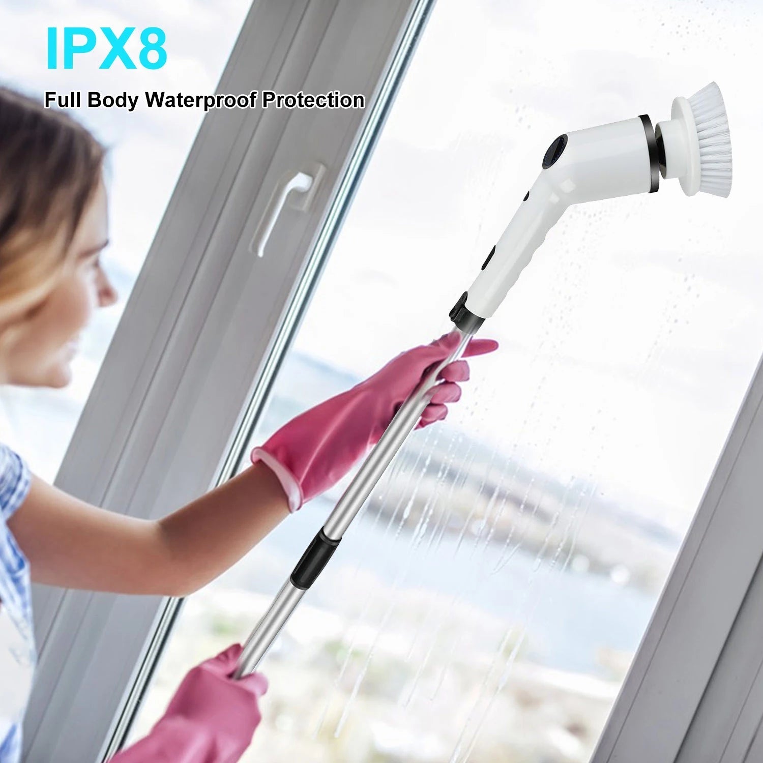 Precision 9 in 1 Electric Cleaning Brush Multi-Purpose